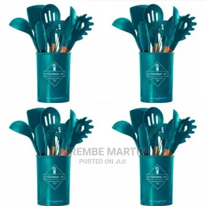 Woodle Silicone Utensils Set