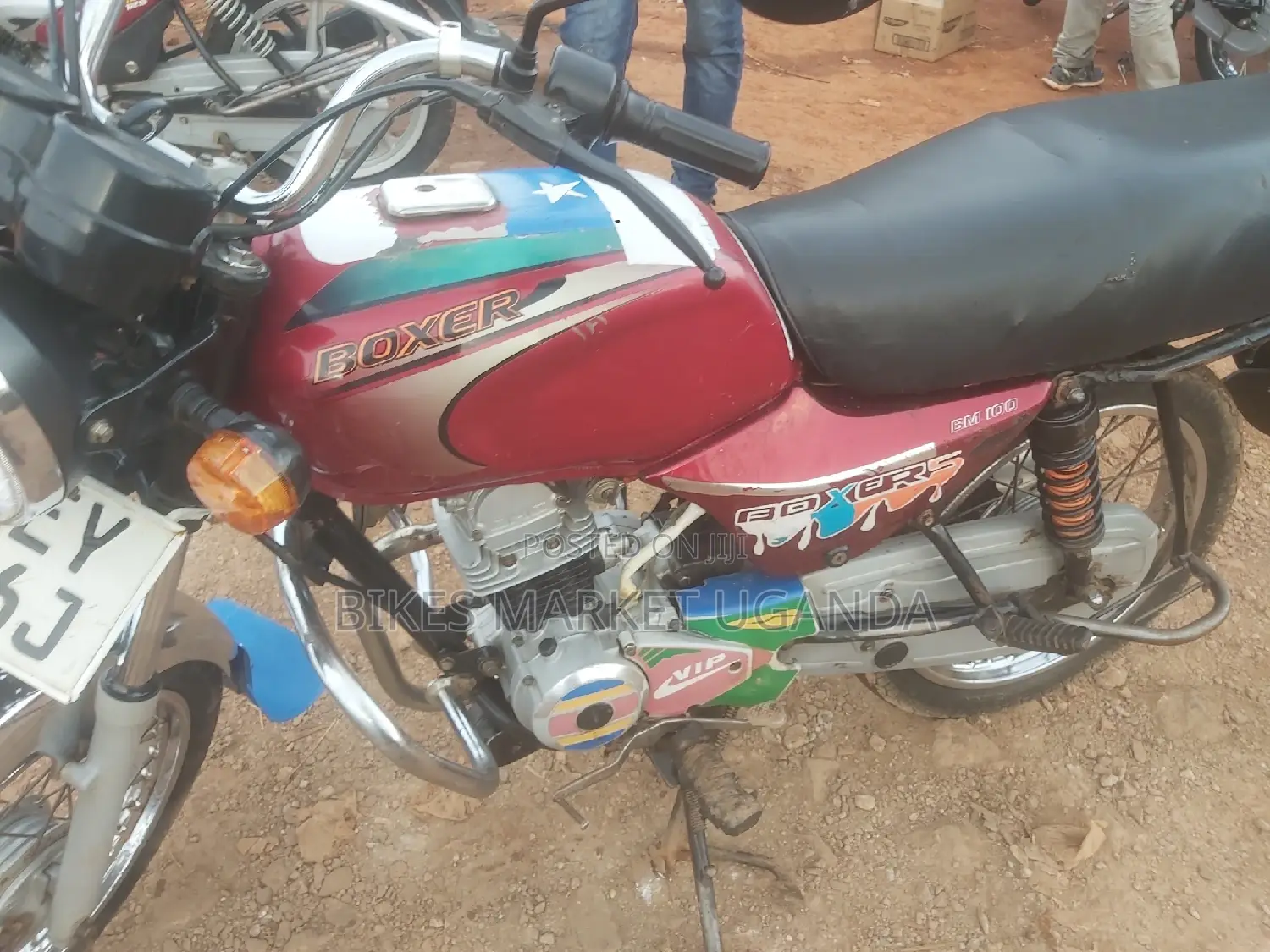 Bajaj Boxer 100 2018 Red
