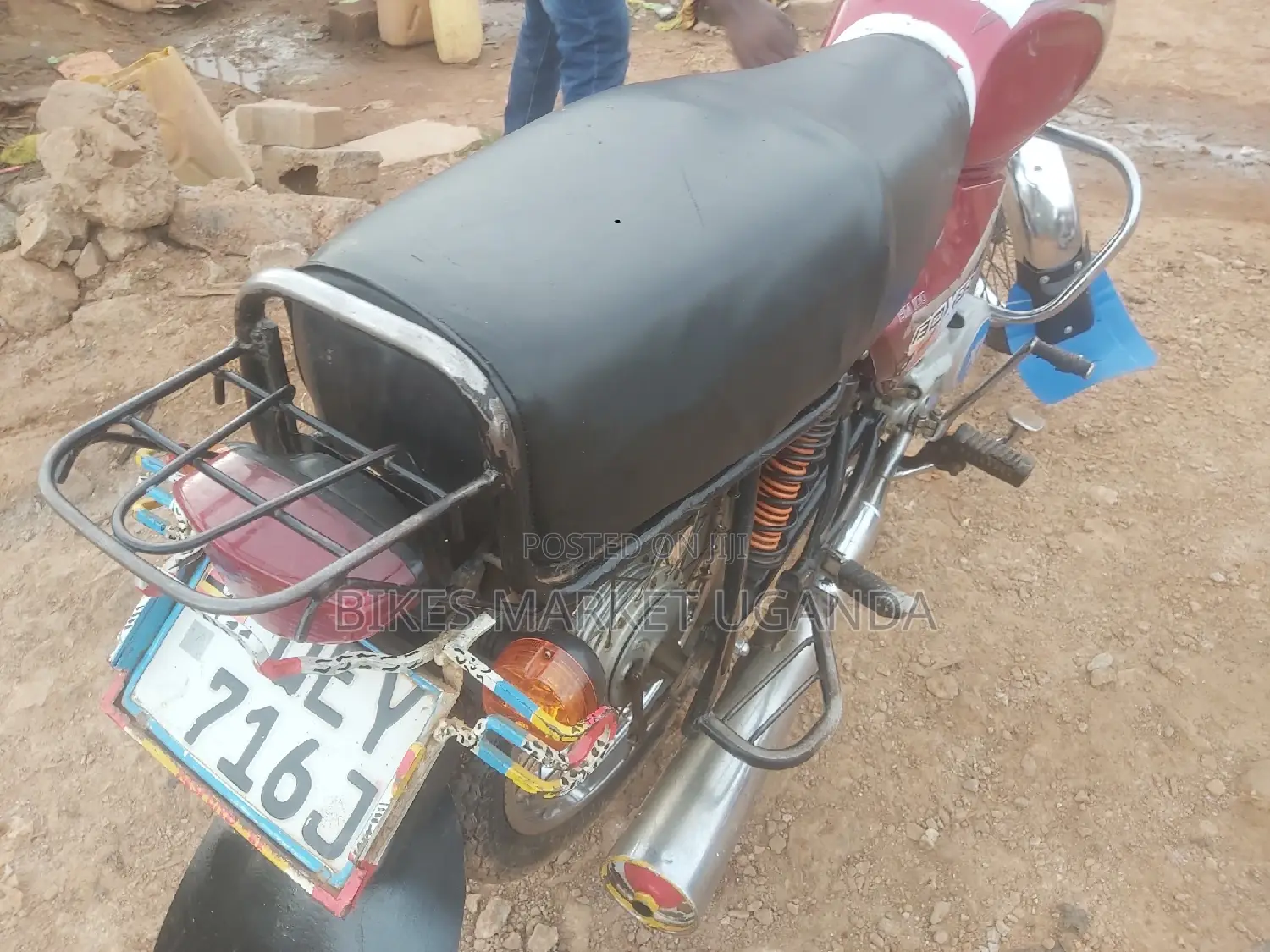 Bajaj Boxer 100 2018 Red