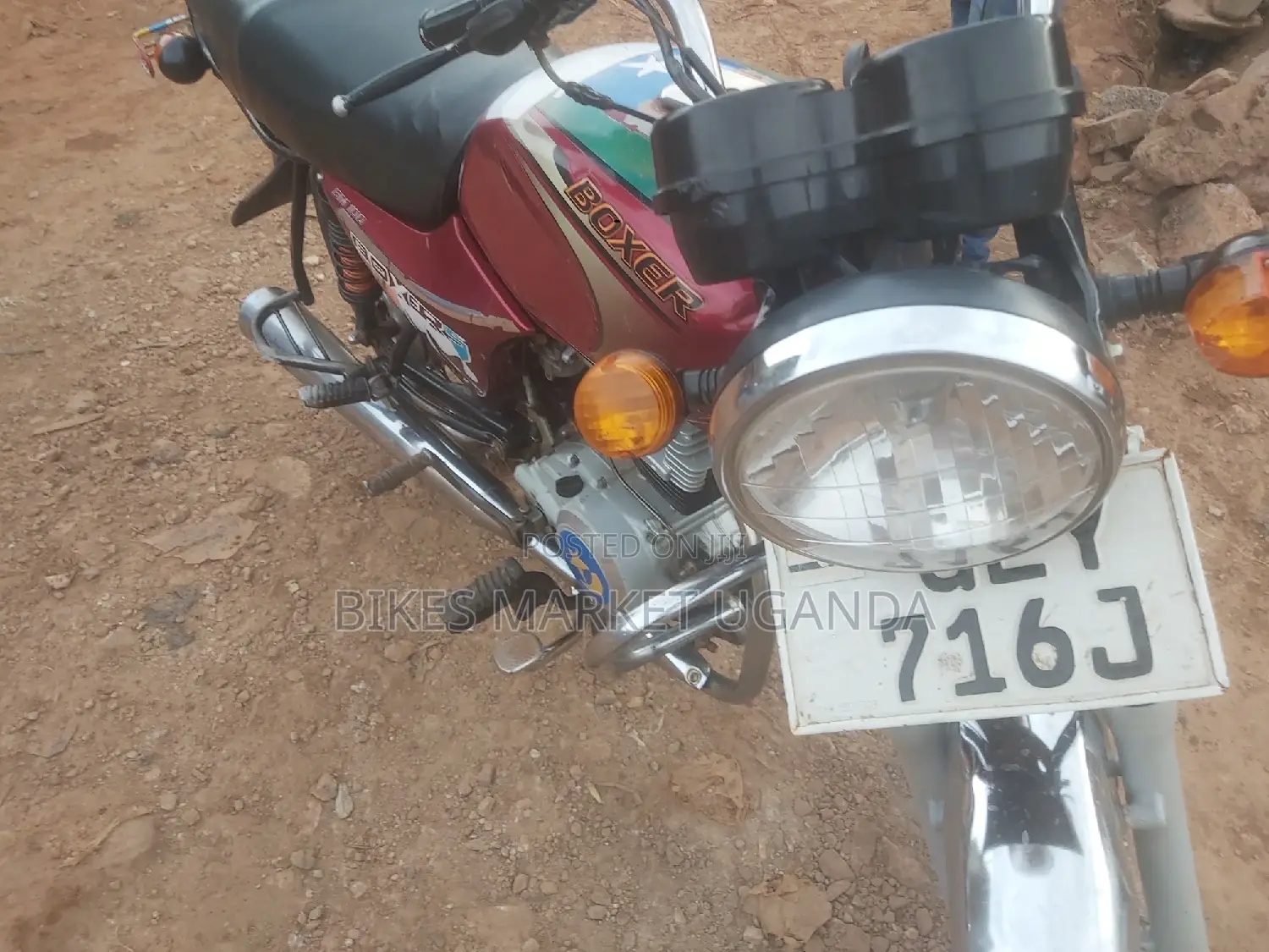 Bajaj Boxer 100 2018 Red