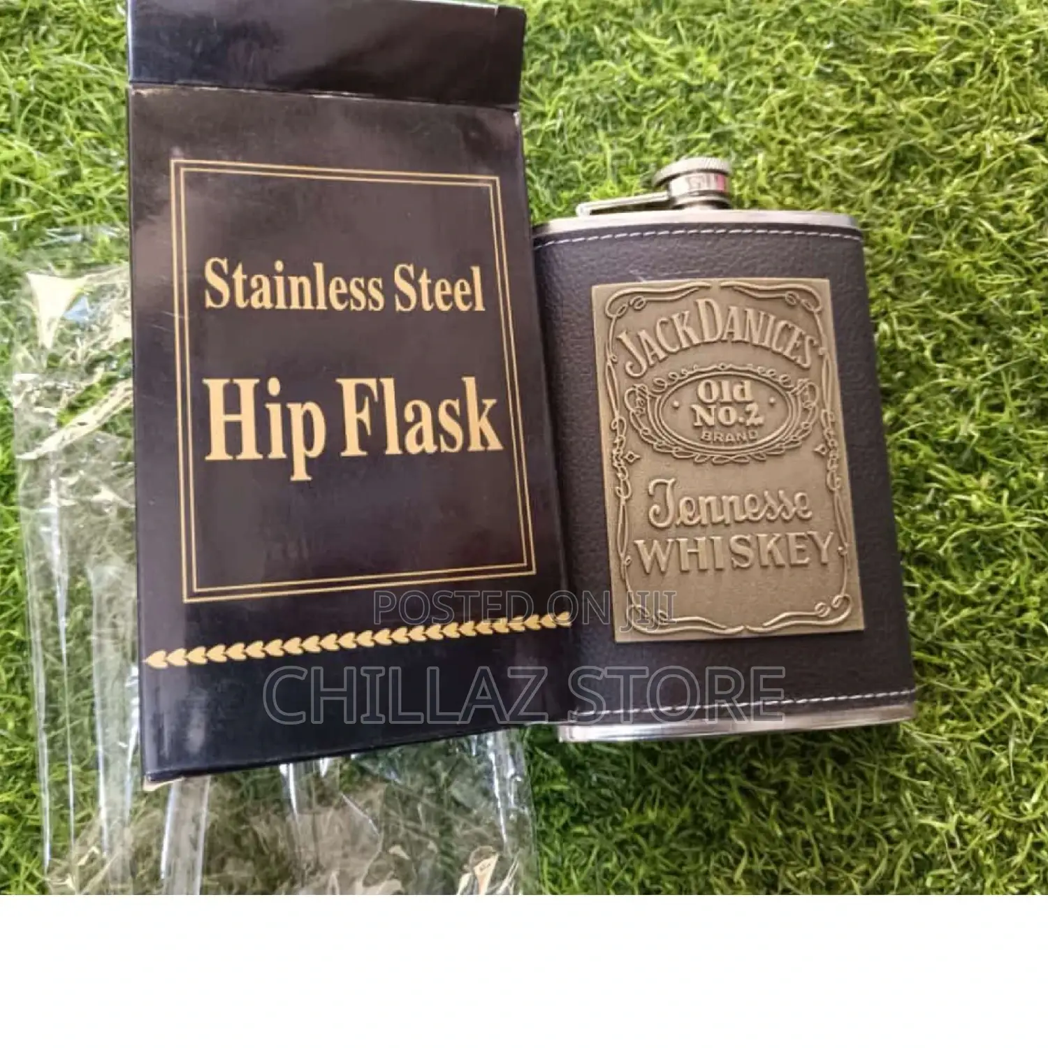 Stainless Steel Hip Flask.