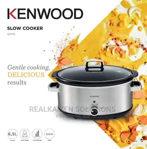 KENWOOD 6.5L Stainless Steel | 3 Heat Settings Slow Cooker