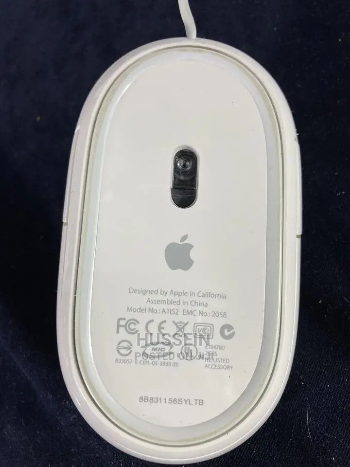 Apple Mouse Mac Pro White Optical USB Wired