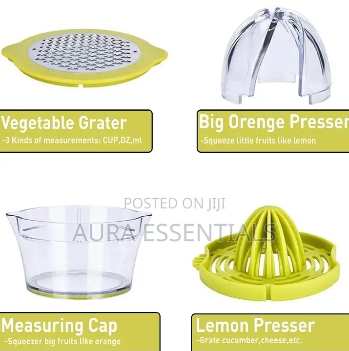 4 in 1 Multifunctional Lemon Orange Manual Juicer