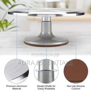 Aluminum 12inch Round Cake Stand