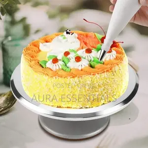 Aluminum 12inch Round Cake Stand