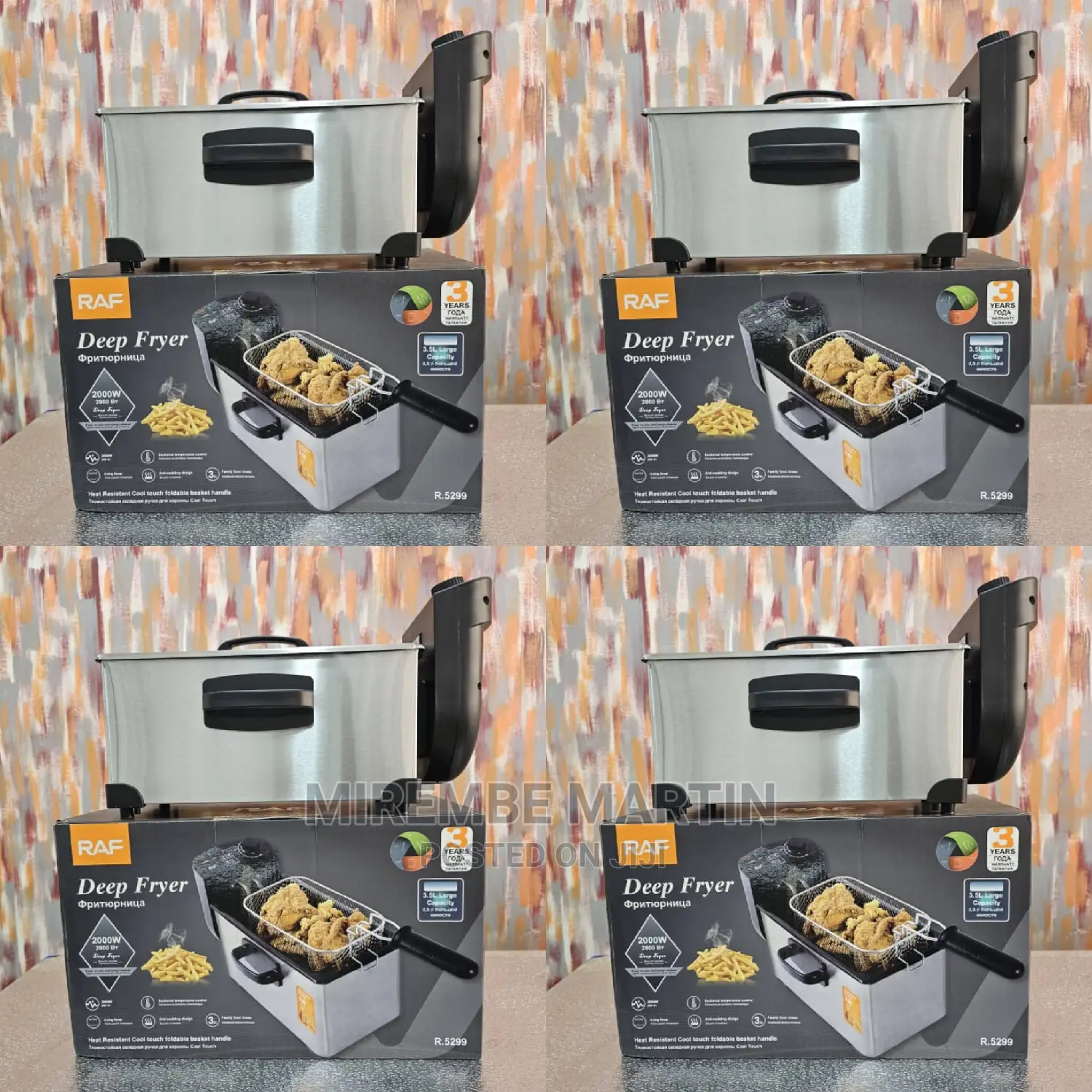Electric Single Raf Deep Fryer