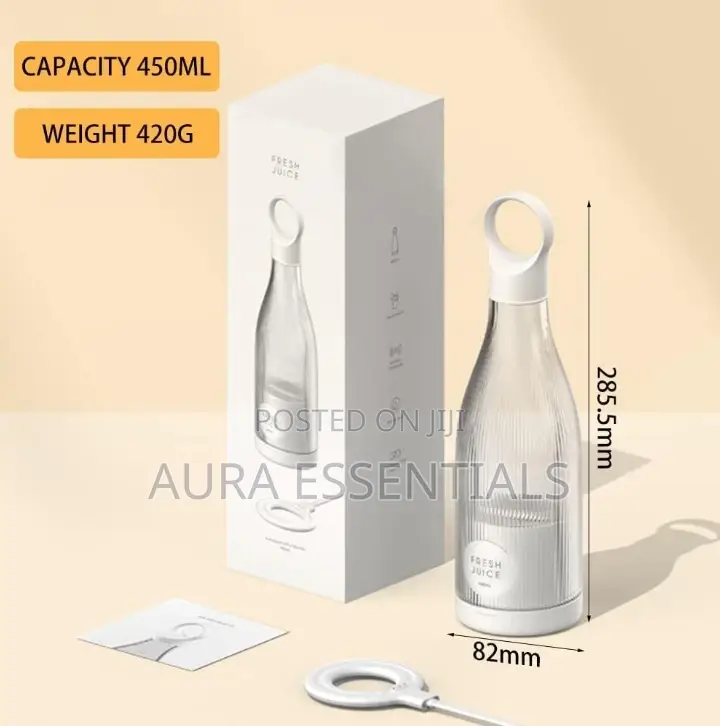 Portable Wireless Charging Personal Size Blender