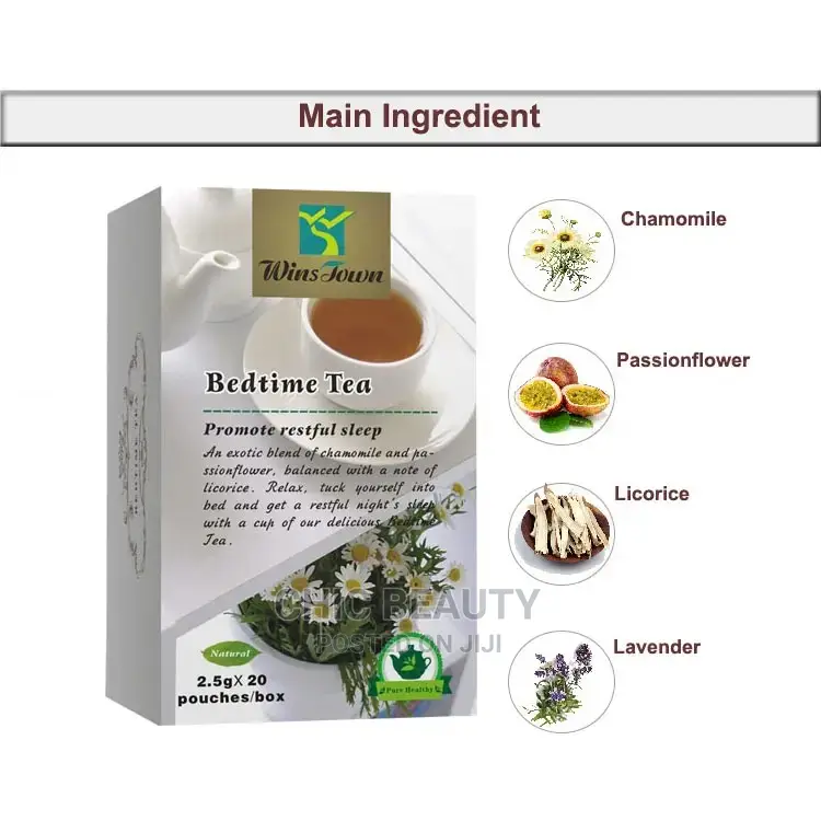 Bedtime Tea, for Insomnia, if You Can't Sleep Well.