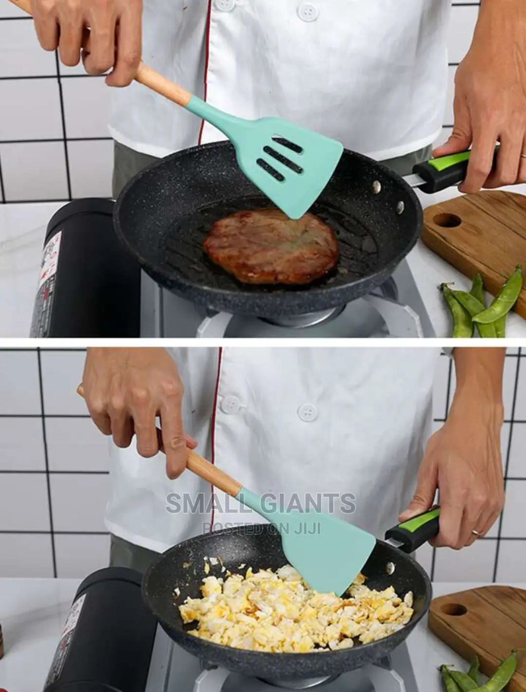 12pcs Cooking Tool With Storage Bucket Set