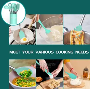 16pcs Kitchen Utensil Set With Stainless Steel Handle
