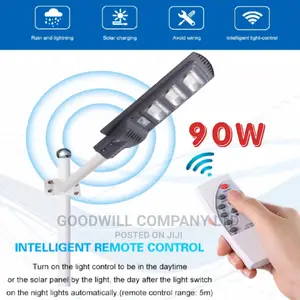 German 90w Solar Street Light / 90watts Solar Security Light