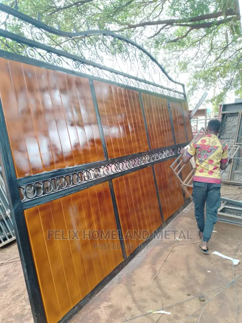 Sliding Metal Gate