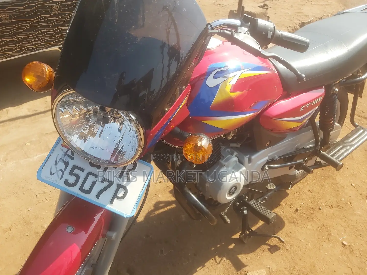 Bajaj CT 110X 2022 Red