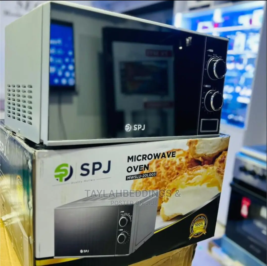 SPJ 25L Digital Microwave 1400W – SILVER 20 Litters