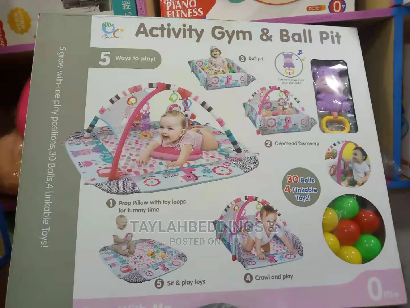 Bright Starts 5in1 Your Way Ball Play Activity Gym Ball Pit