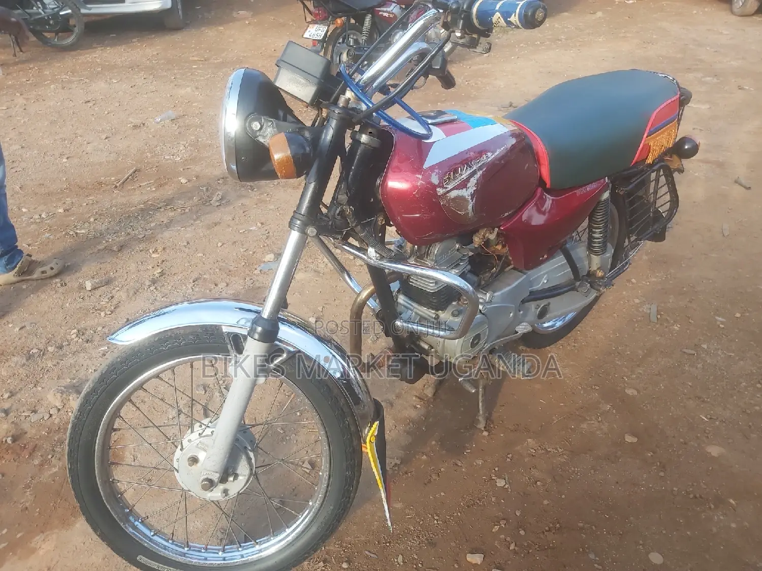 Bajaj Boxer 100 2007 Red