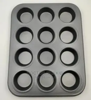 Non Stick Muffin Tray 12 Cavity