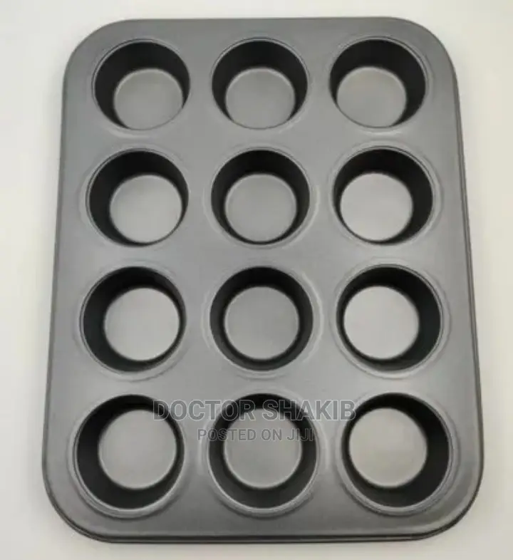 Non Stick Muffin Tray 12 Cavity