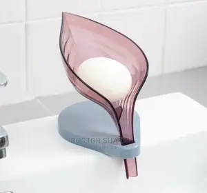 Bathroom Leaf-Shaped Self Draining Soap Holder