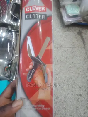 Stainless Steel Clever Cutter 2 in 1 Scissor Chopper