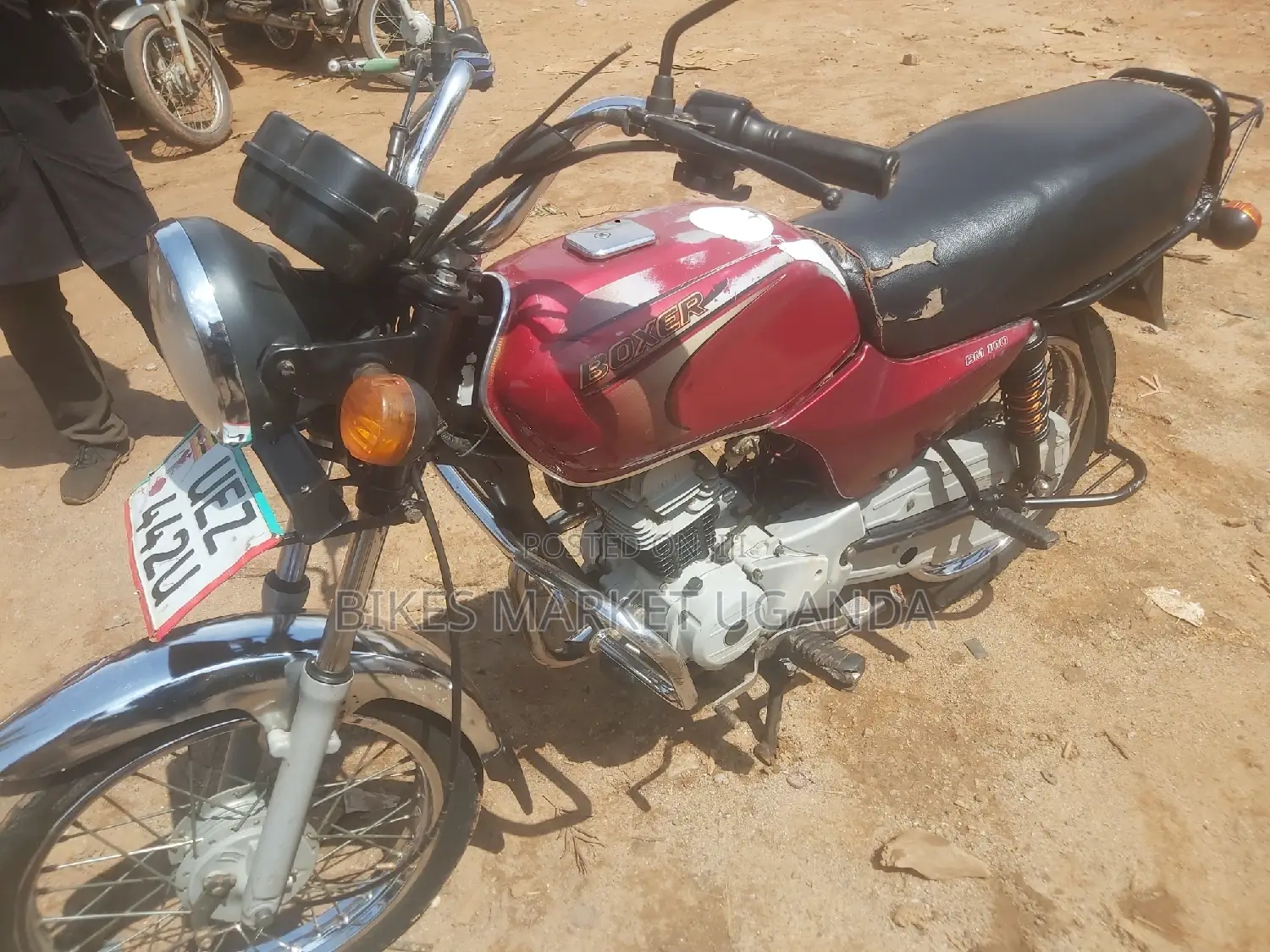 Bajaj Boxer 2018 Red