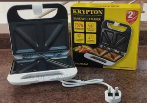 KRYPTON "2 Slice" Sandwich Makers \\ 750w \\ KNSM6063