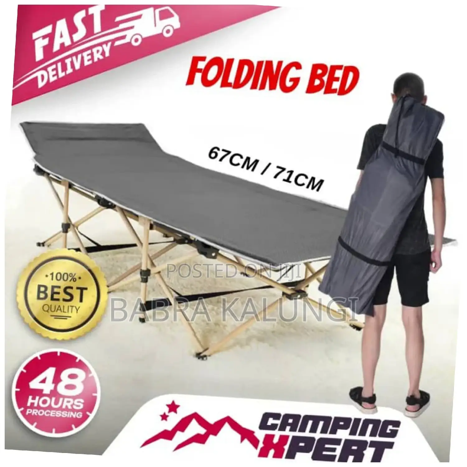 Travel Folding Camping Bed