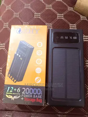 Digital Black Power Bank