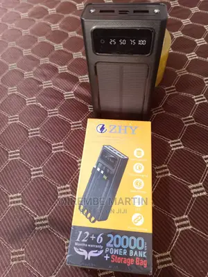 Digital Black Power Bank