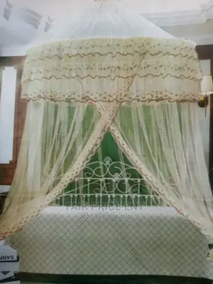 Super Round Mosquito Nets.5x6 and 6x6( Cream)
