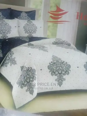 Pure Cotton Duvet Cover Set,10pcs. 5x6 and 6x6( White)