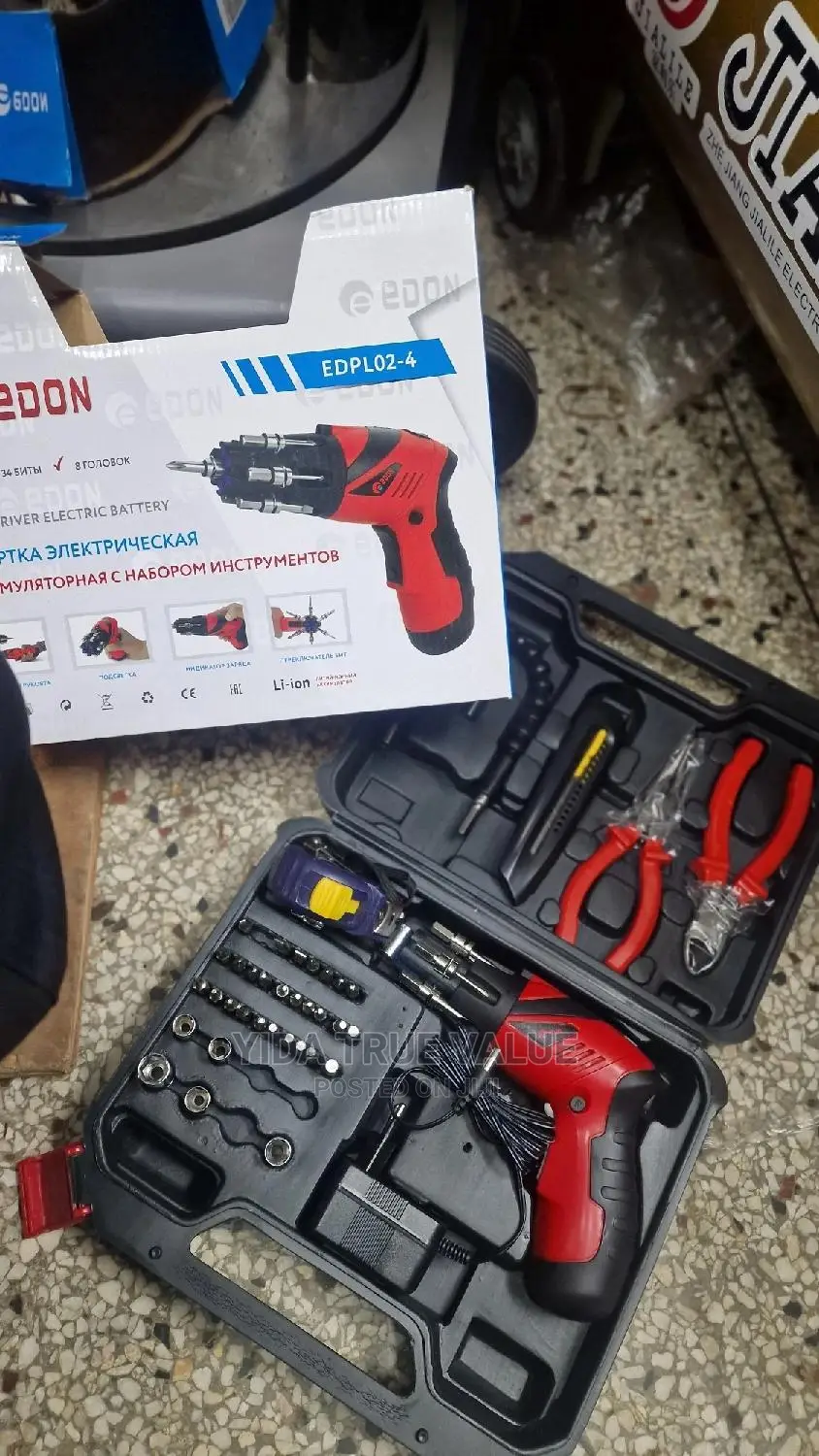 Screwdriver Electric Battery