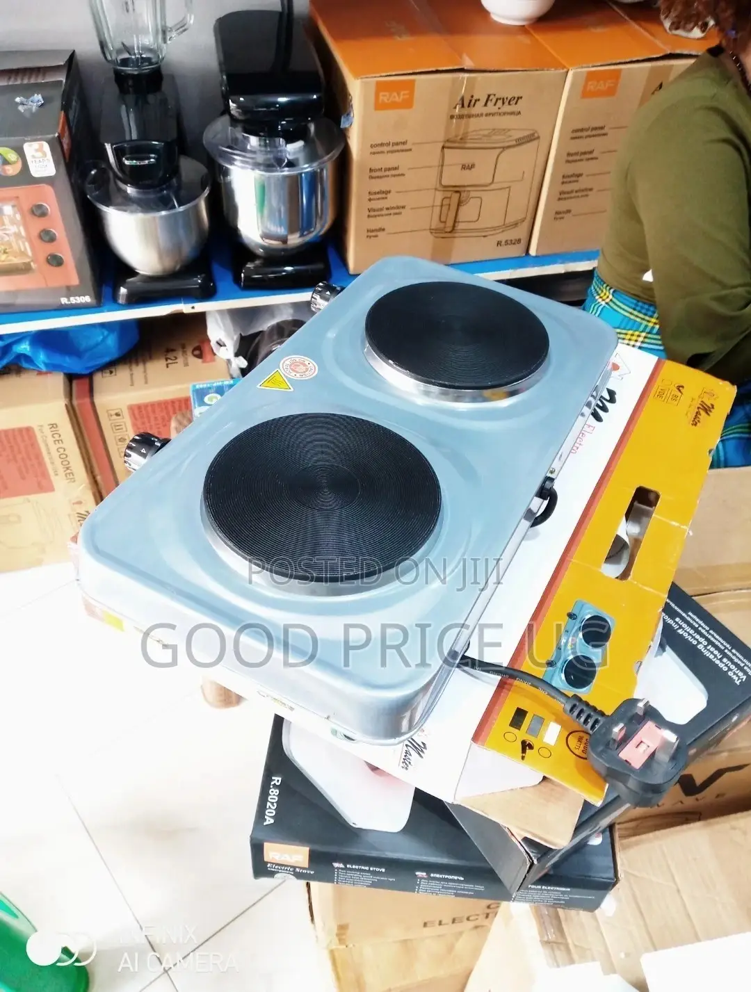 1083 Electro Master Double Solid Hotplate.