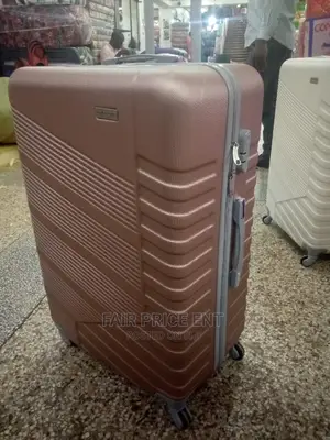 Vip Executive Plastic Suitcase.Large.( Rose Gold)