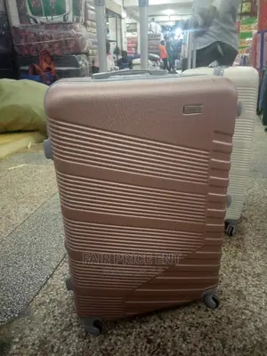 Vip Executive Plastic Suitcase.Large.( Rose Gold)