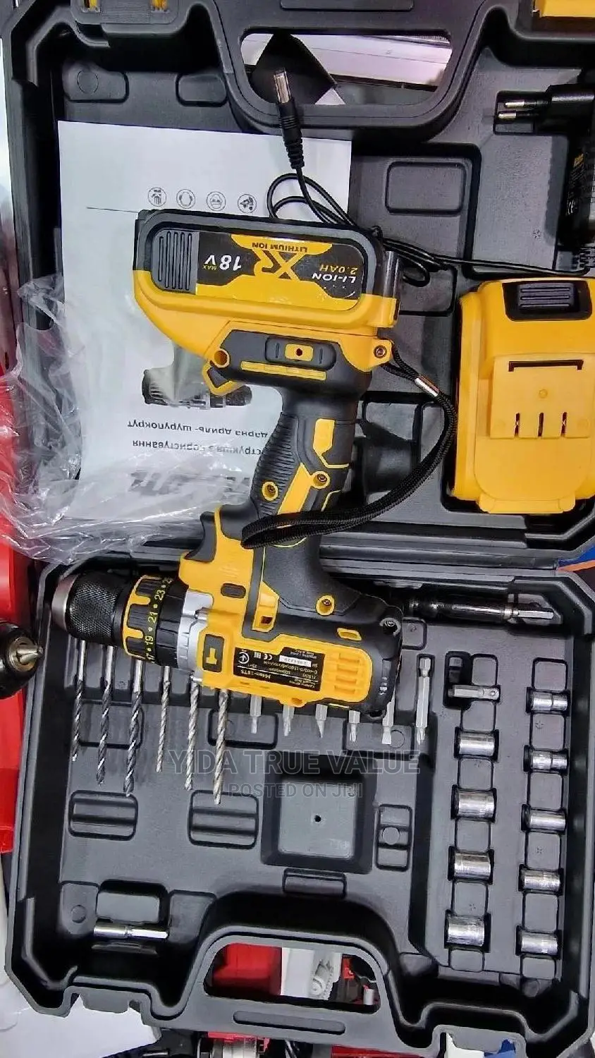 18v Rechargeable Drill Edon Brand