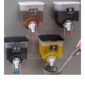 Wall Mounted Oil Vinegar Dispenser.