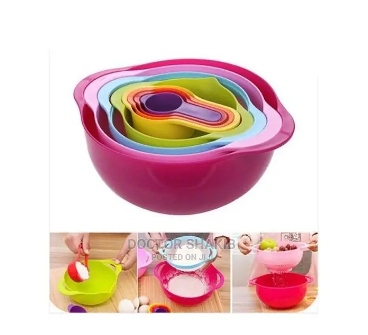 Generic 10 in 1 Measuring Bowl/ Sieve