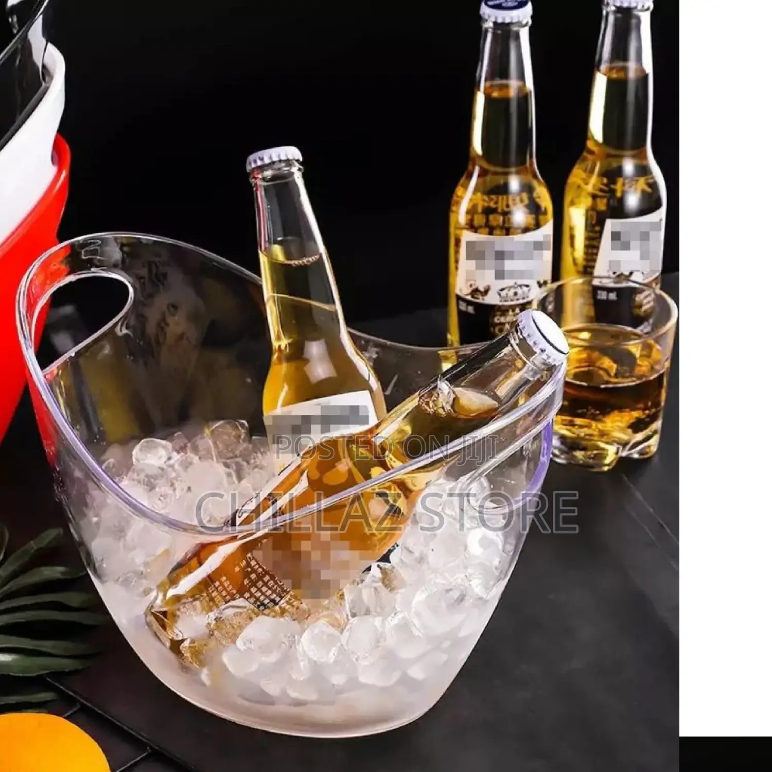 Transparent Wine Bottle Holder Beer Rack.