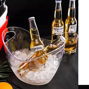 Transparent Wine Bottle Holder Beer Rack.