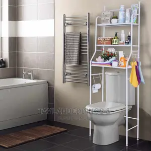 Toilet Storage Shelf,Bathroom Corner Stand Storage Organizer