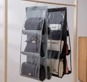Transparent Handbag Hanging Closet Bags