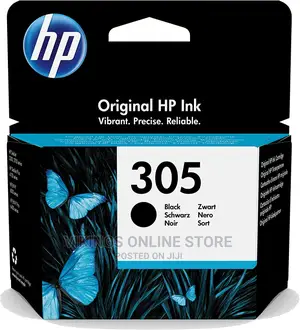 HP 305 Original Black Ink Cartridge for HP 2320 2710