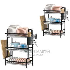 3 Tier Dish Rack Organizer