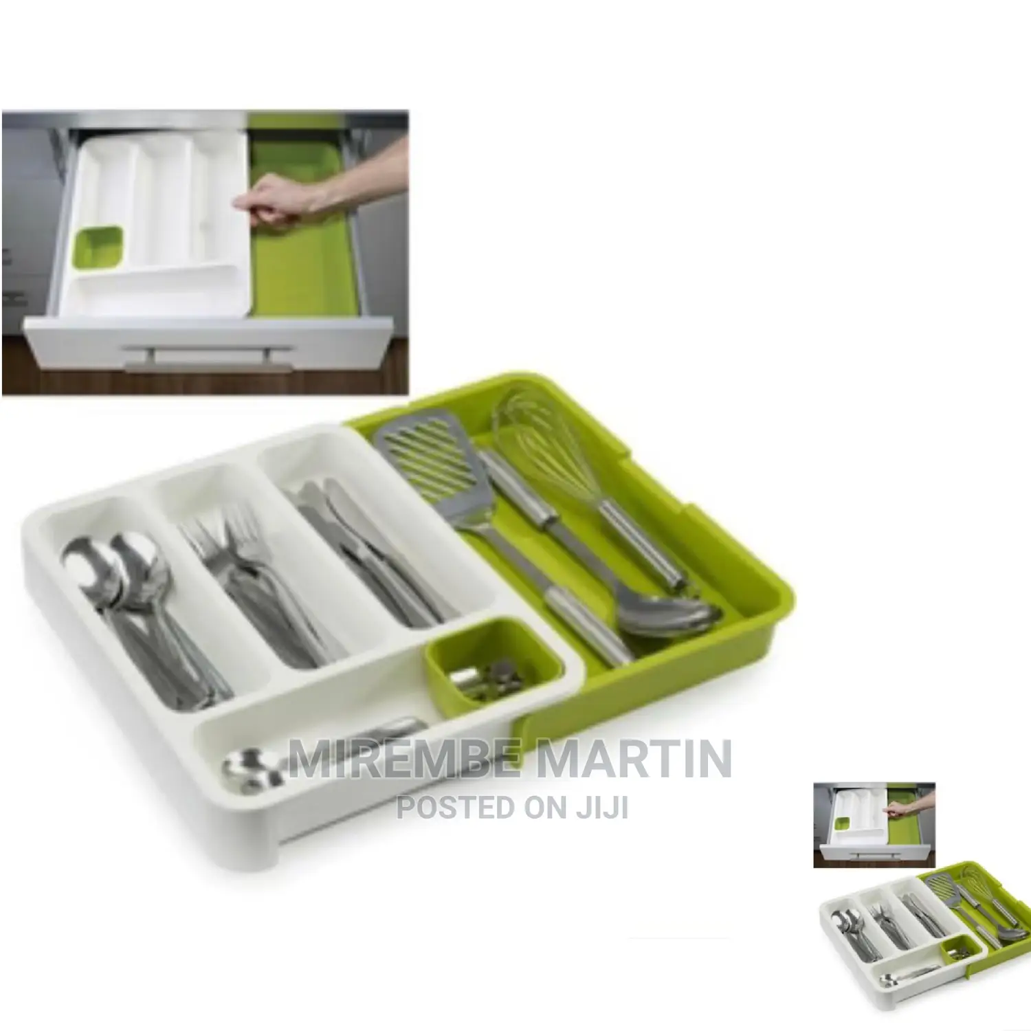Kitchen Cutlery Organizer Drawer