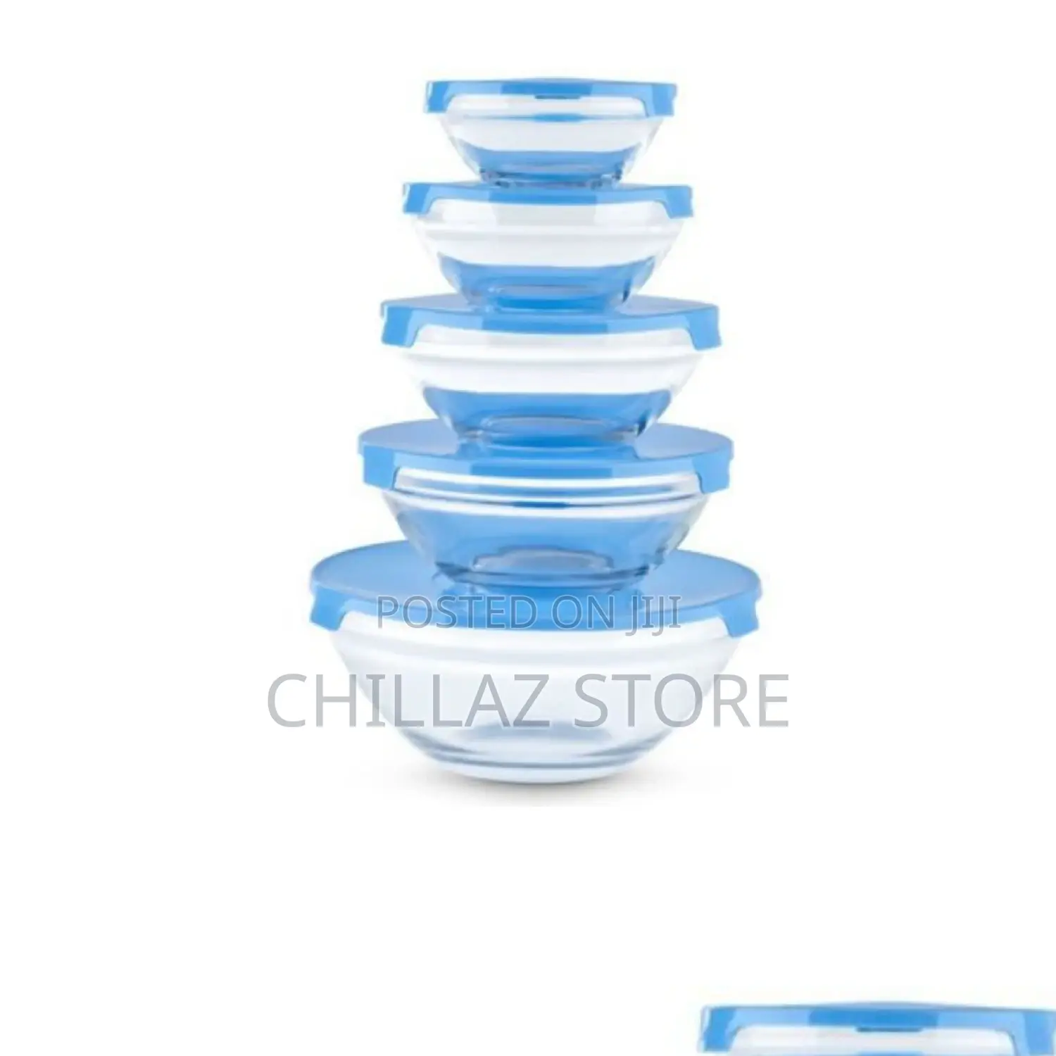 3pcs Glass Food Storage Containers.