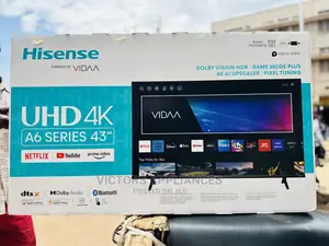 Brand New Hisense 43” UHD Smart Tv