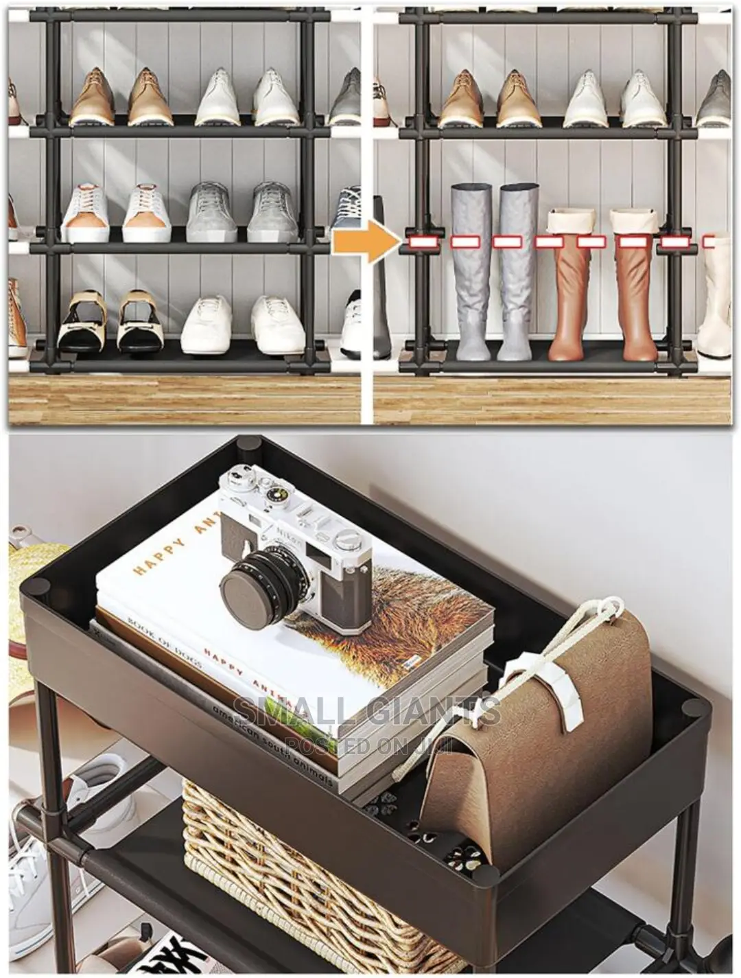 1pc 5 Layer Shoe Storage Rack