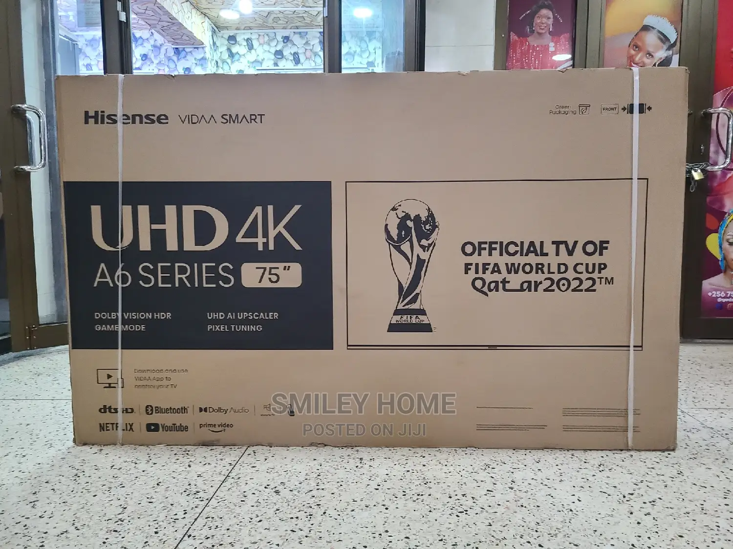 75inches UHD Hisense Smart Tv